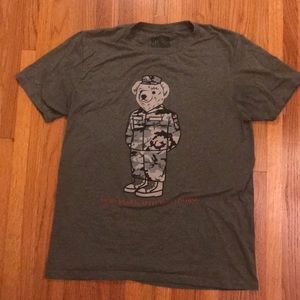 Army bear by effect is clothing